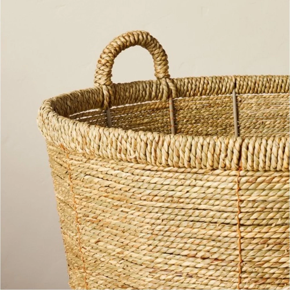 Hearth and Hand 14x18” Woven Floor Basket